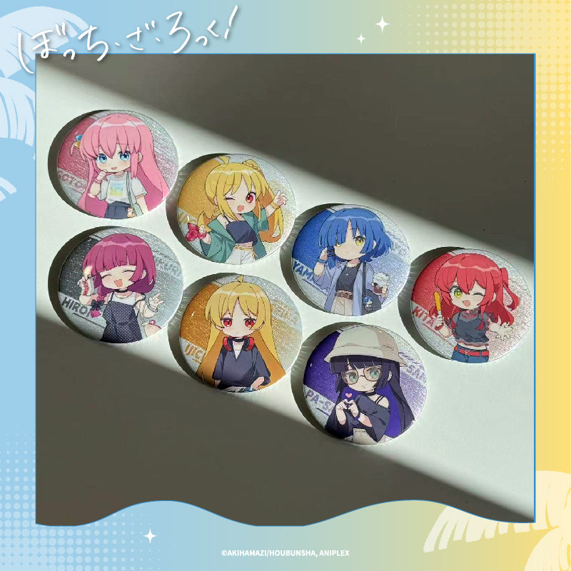 Bocchi the Rock! Summer Festival Badges Blind Box - Collectible Metal Anime Merch