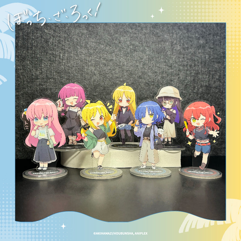 Bocchi the Rock! Summer Festival Acrylic Stand - Cute Anime Music Display