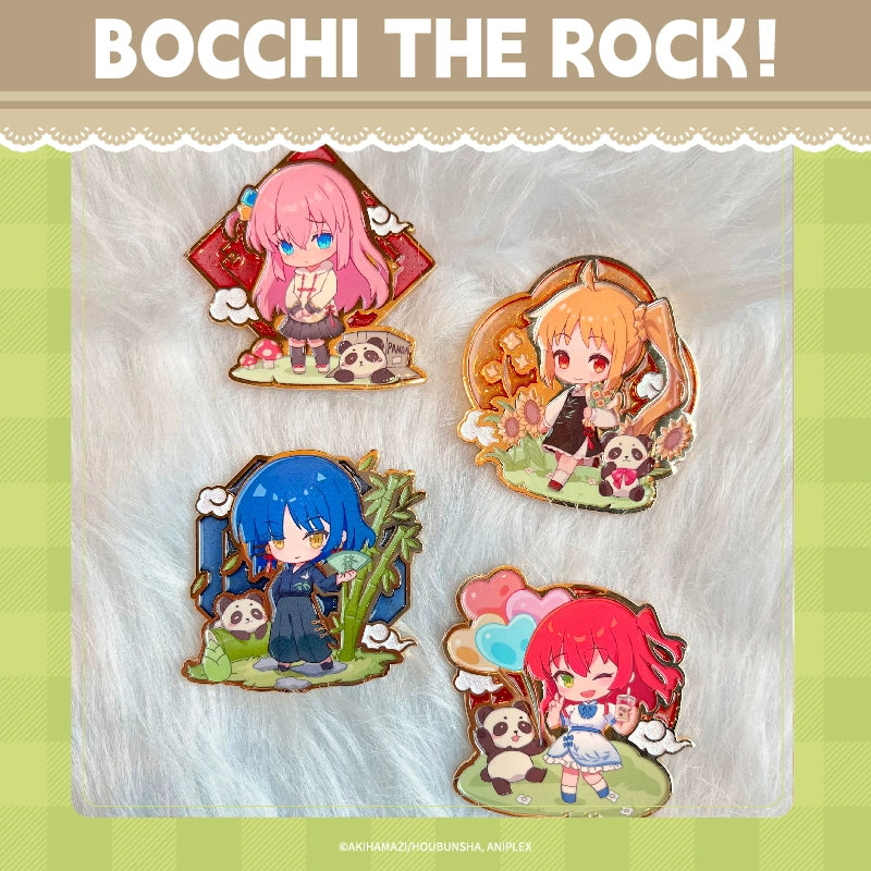 China Limited metal pin badges of Kita from Bocchi the Rock! characters