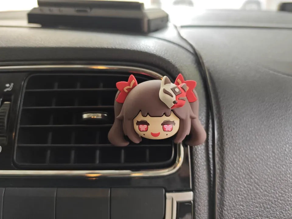 Honkai: Star Rail Sparkle Mini Vent Figure - Dual Expression Car Decor