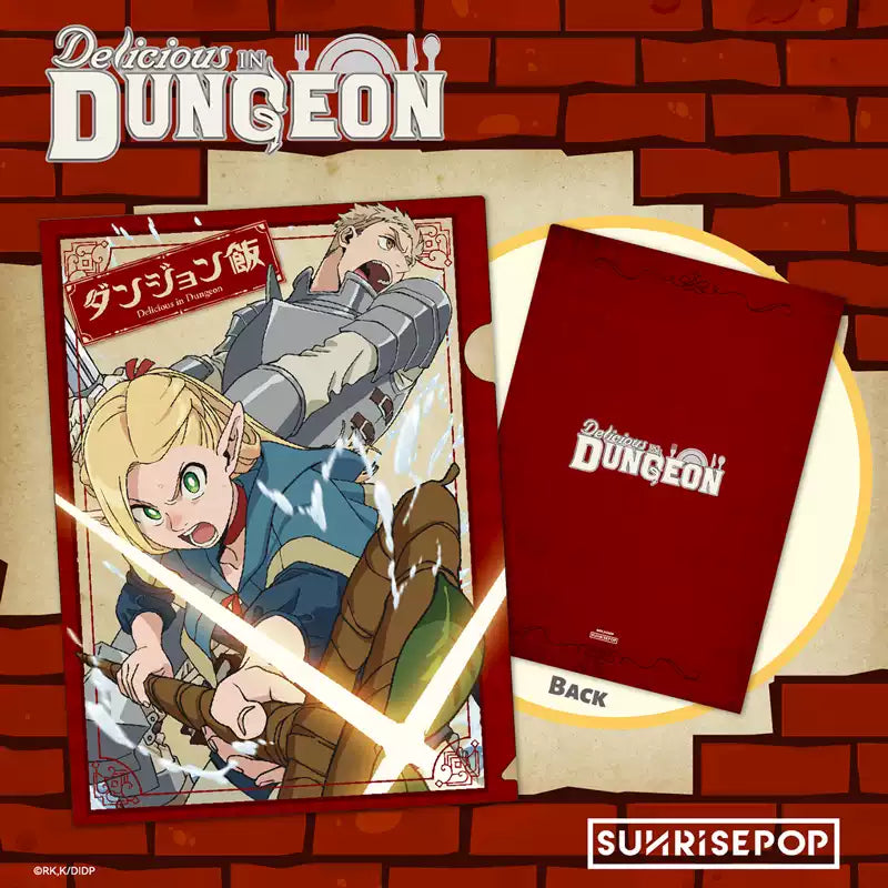Dungeon Meshi A4 file folder