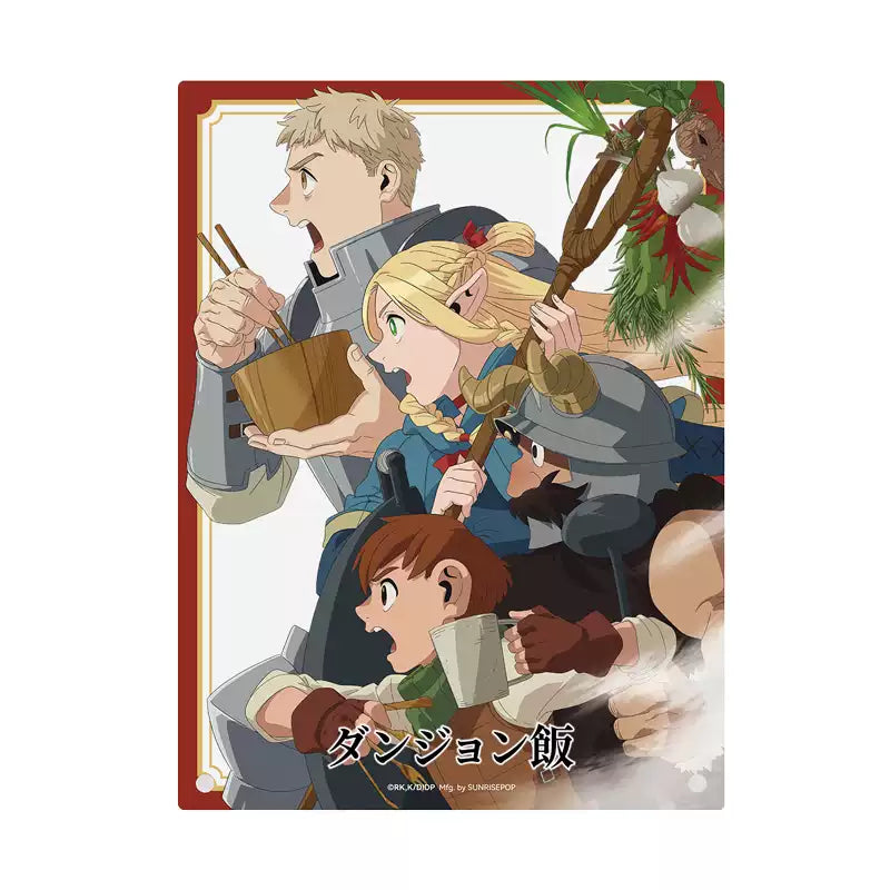 Delicious in Dungeon Acrylic Stand - Laios & Marcille Dynamic Duo | Fantasy Anime Display
