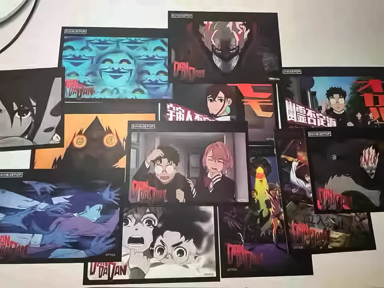 Dandadan Momo Ayase & Turbo Granny Postcard Set (12 Designs) – Official Anime Art Collection