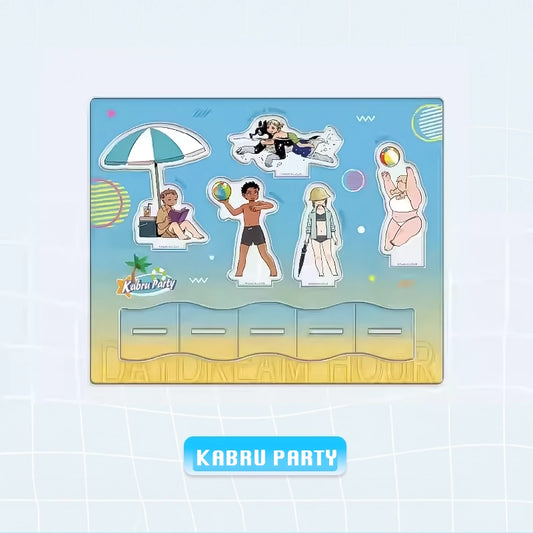 Delicious in Dungeon Daydream Hour Summer Series Mini Acrylic Stand Set - Collectible Anime Character Standees