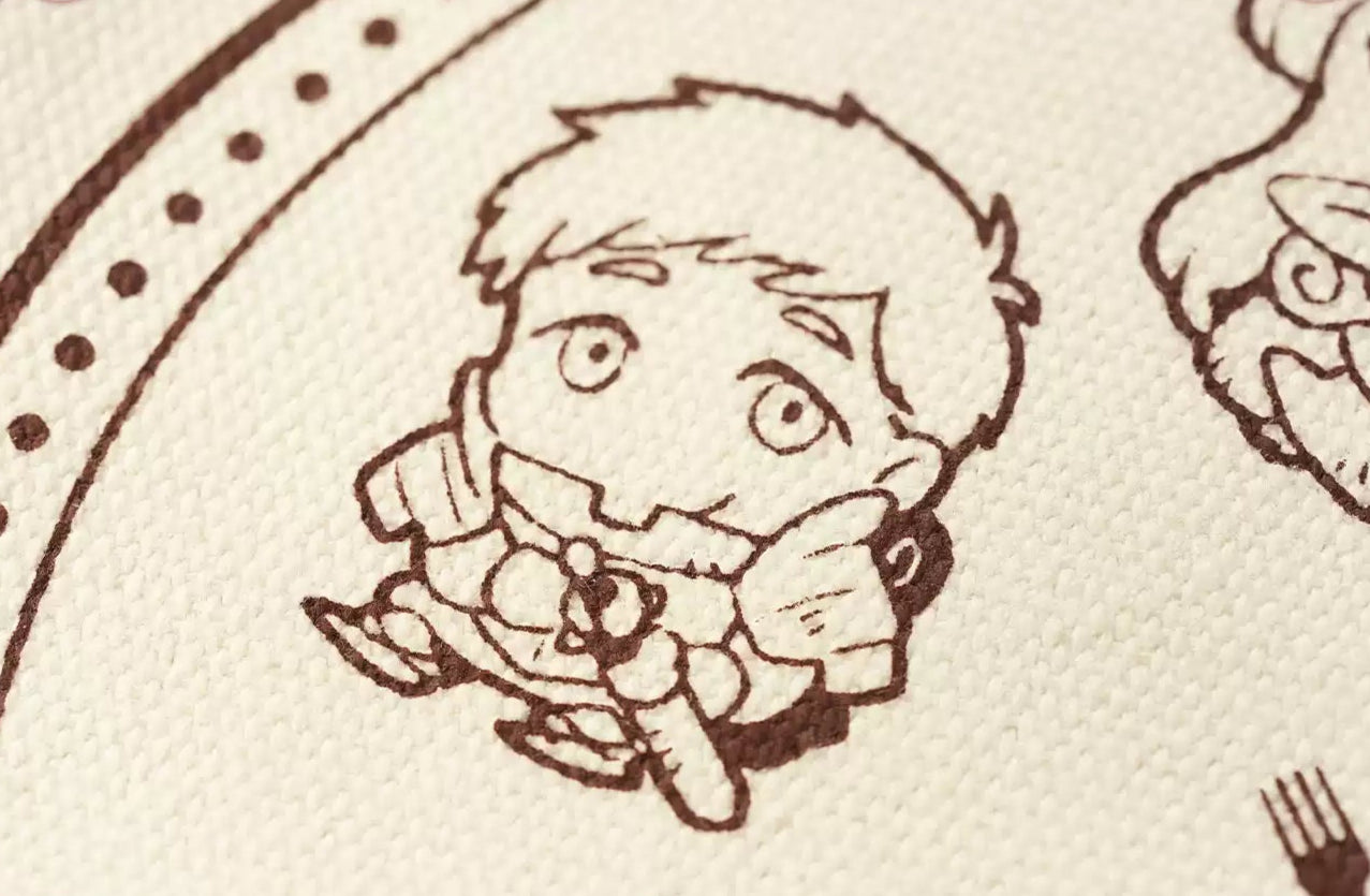 Delicious in Dungeon Adventure Series PU Mat - Heat-Resistant Tableware Set | Gaming Mouse Pad & Dining Decor (60x40cm)