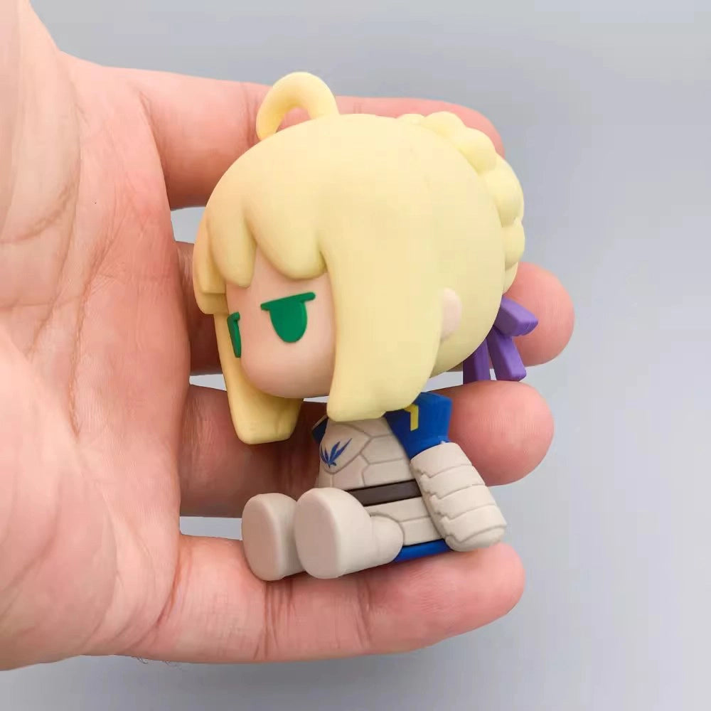 Fate/Grand Order Saber Altria Pendragon Mini Figure - King of Knights PVC Statue