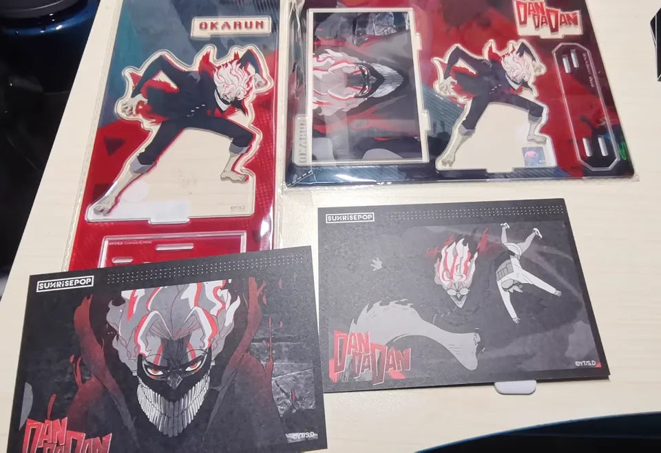 Dandadan Character Acrylic Stand – 4 Styles (Okarun/Momo/Seiko/Aira)
