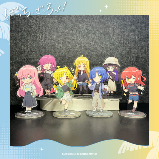Bocchi the Rock! Summer Festival Acrylic Stand - Cute Anime Music Display