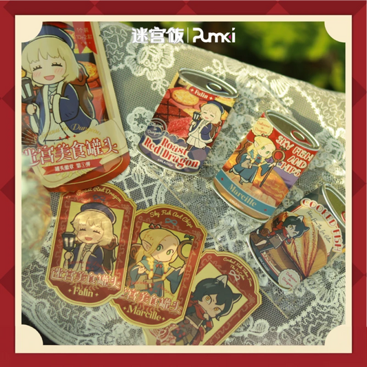 Delicious in Dungeon Can Badge Blind Box (10+2 Secret) - Official Mystery Tin Pins
