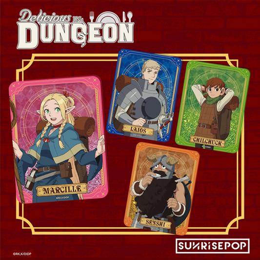 Delicious in Dungeon Liquid Glitter Acrylic Standee - Fantasy Anime Display