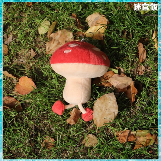Delicious in Dungeon Walking Mushroom Plush Backpack Charm - Official Soft Stuffed Doll