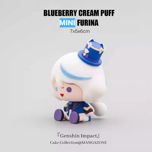 Genshin Impact Furina Mini Figure - Hydro Archon PVC Statue