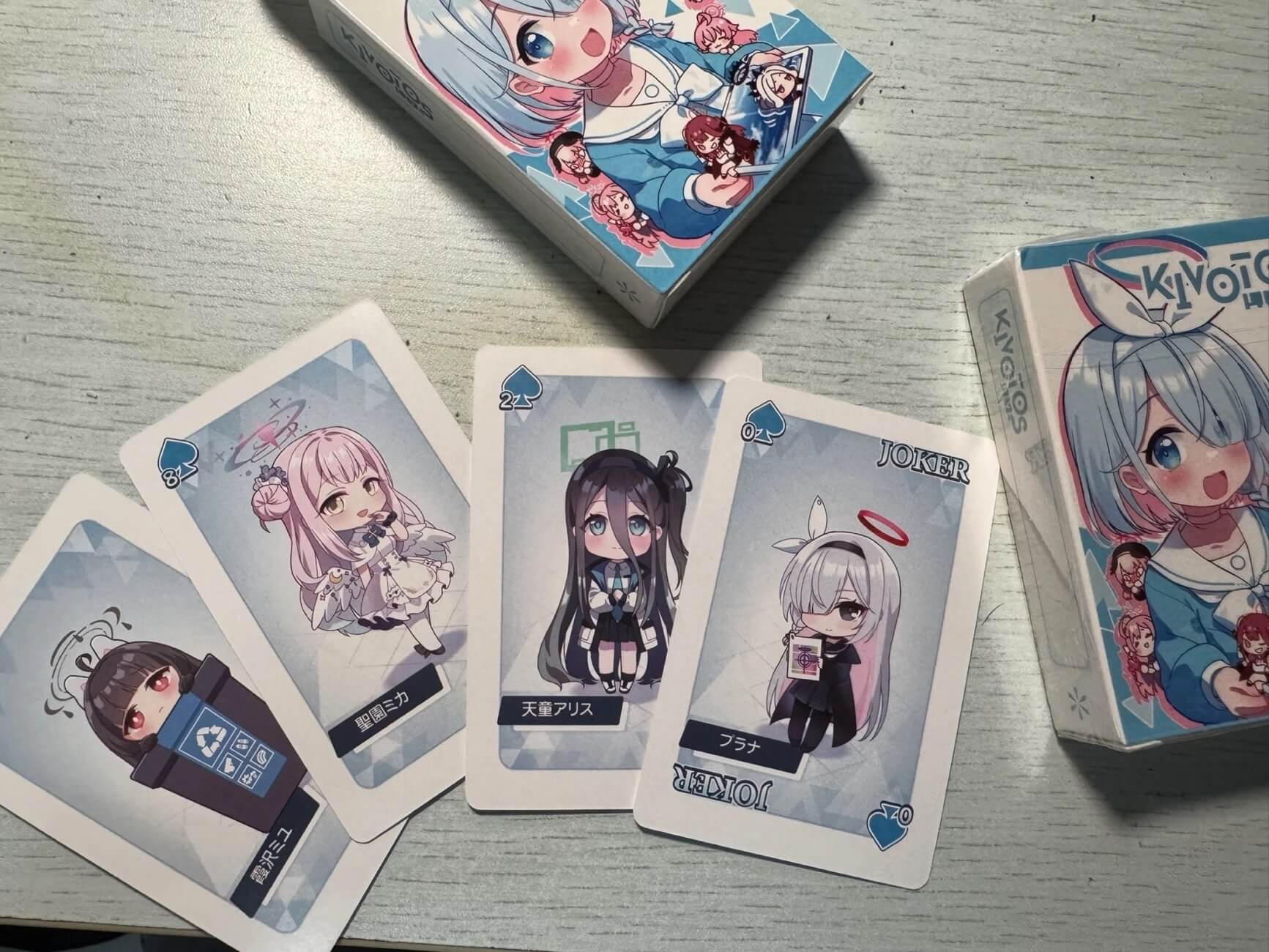 Blue Archive 2-in-1 Playing Cards - Poker and UNO combo deck, Customer Photo Highlights