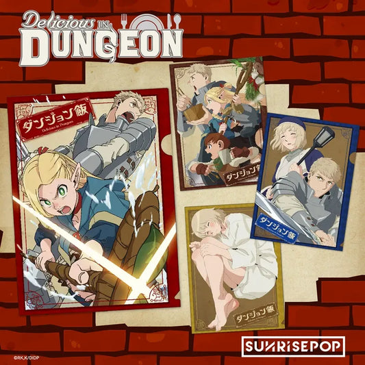 Dungeon Meshi A4 file folder