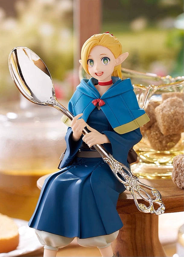 Delicious in Dungeon Marcille Sitting Figure - Official Anime Statue, Relaxed Spellcaster Collectible