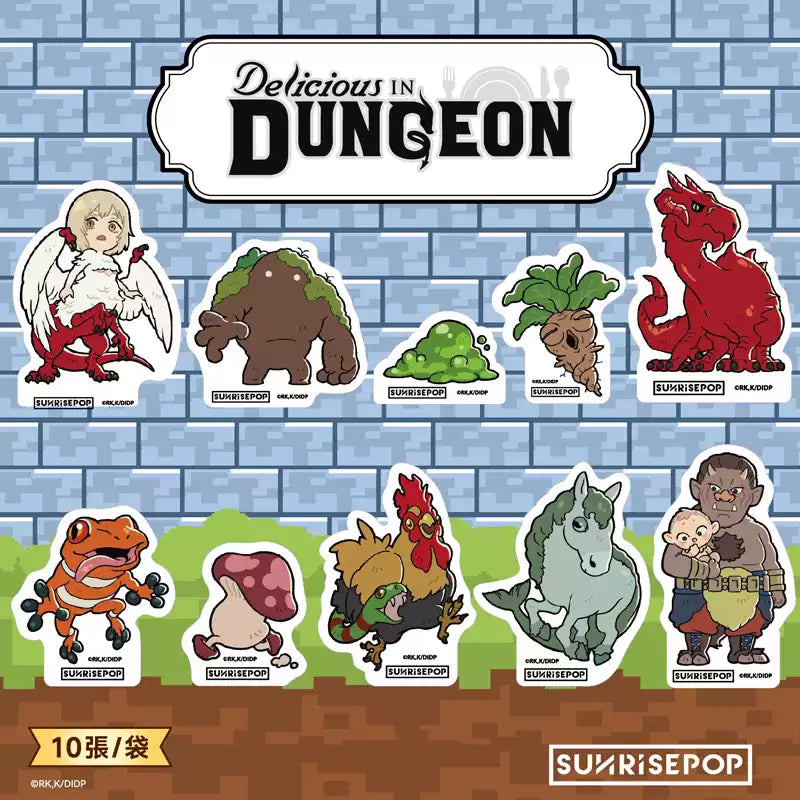 Delicious in Dungeon Official Character Sticker