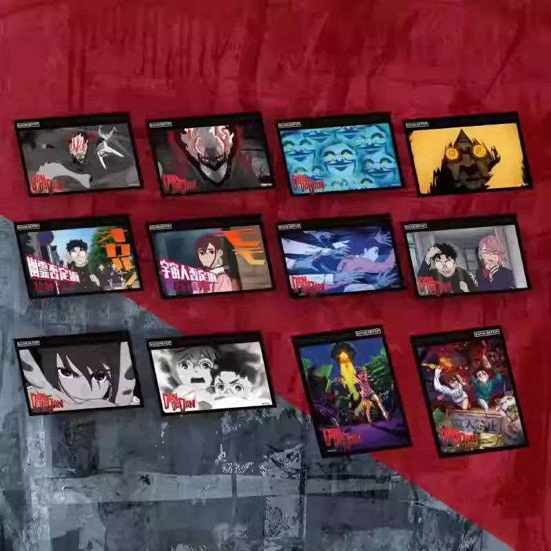 Dandadan Momo Ayase & Turbo Granny Postcard Set (12 Designs) – Official Anime Art Collection