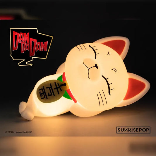 Dandadan Turbo Granny Anime Night Light – PVC Desk Lamp with Pat-Triggered Glow