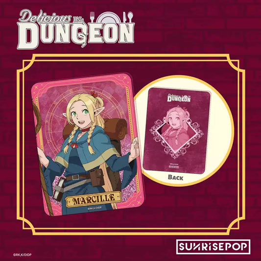 Delicious in Dungeon Liquid Glitter Acrylic Standee - Fantasy Anime Display