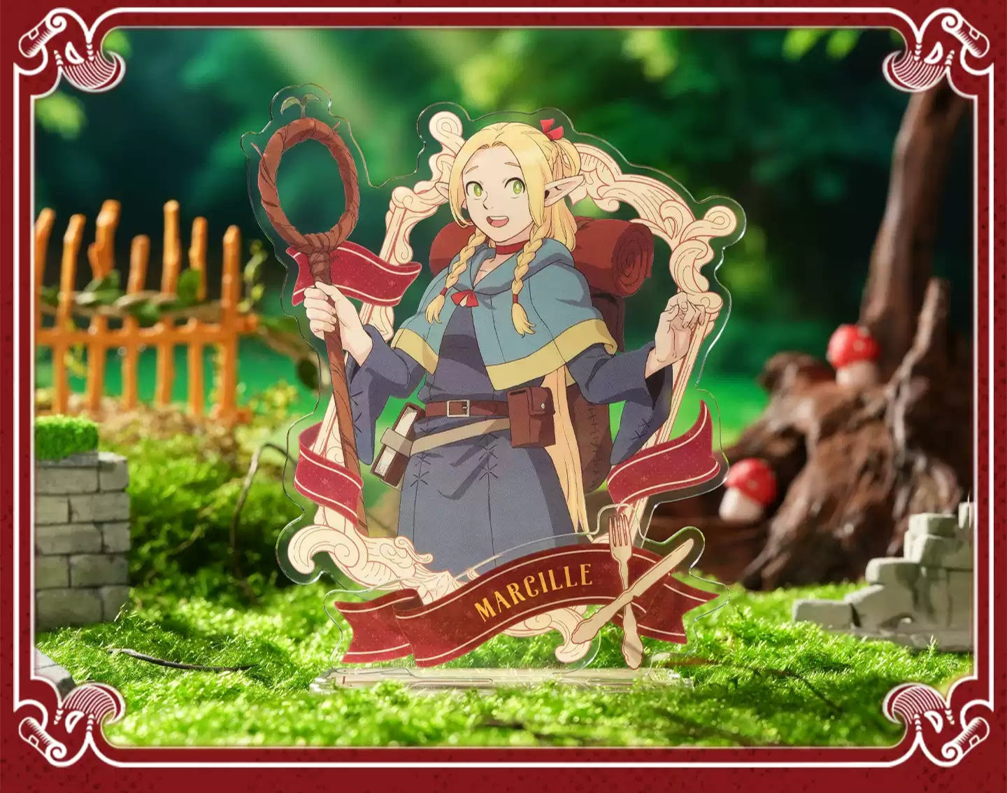 Delicious in Dungeon Acrylic Stand Set - Marcielle, Laios, Falin & Senshi