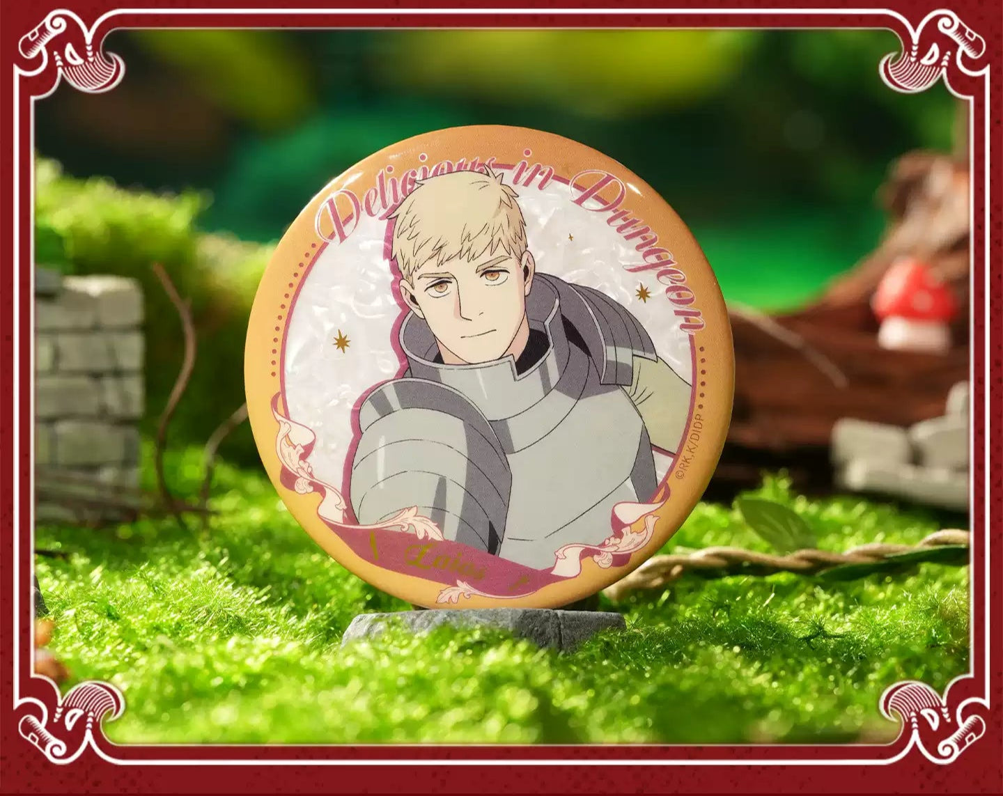 Delicious in Dungeon Dual-Layer Enamel Double Sided Pin Set - Marcielle, Laios, Senshi & Chilchuck