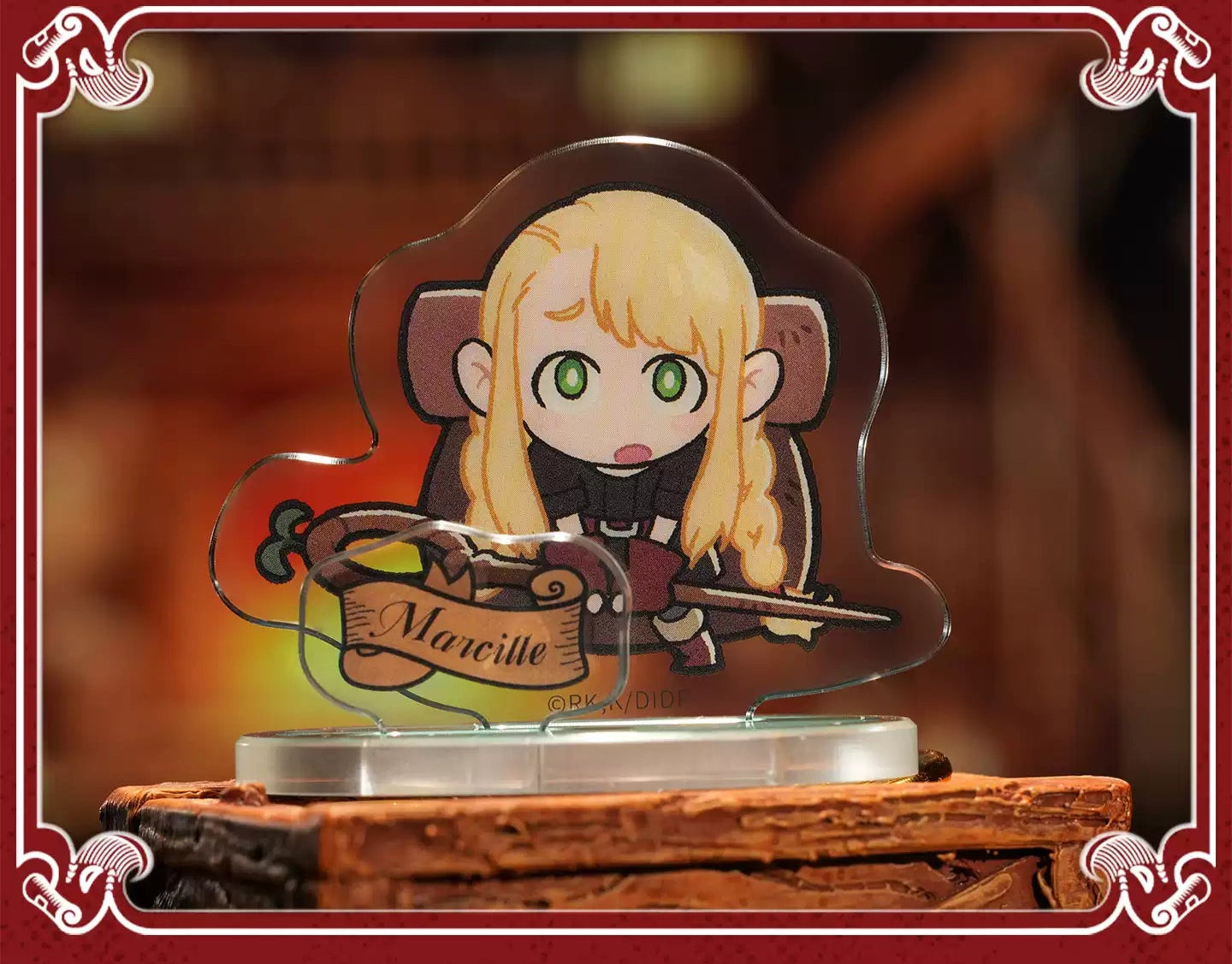 Delicious in Dungeon Mystery Acrylic Standee Blind Box - Marcielle, Laios, Rare Chase Variants, Anime Collector's Display Set (8 Styles)