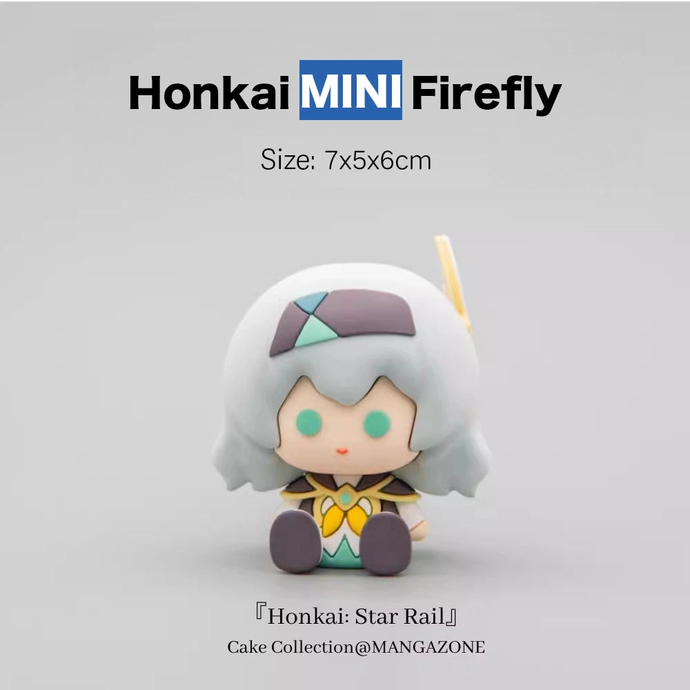 Honkai: Star Rail Firefly Mini Figure - Premium PVC Desk Decor