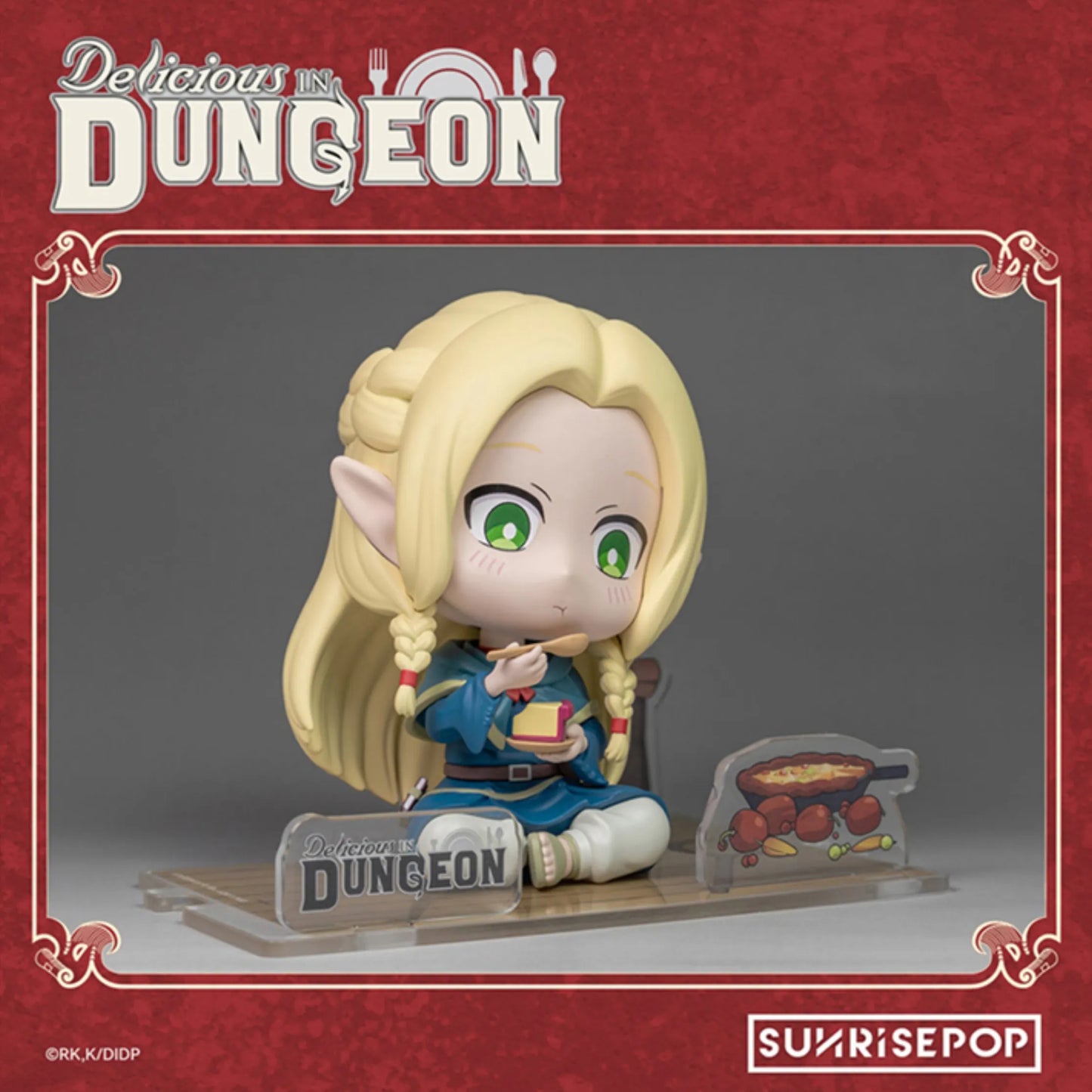 Delicious in Dungeon Figure - Cute Chibi Marcille Sitting Pose