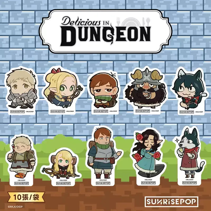 Delicious in Dungeon Official Character Sticker