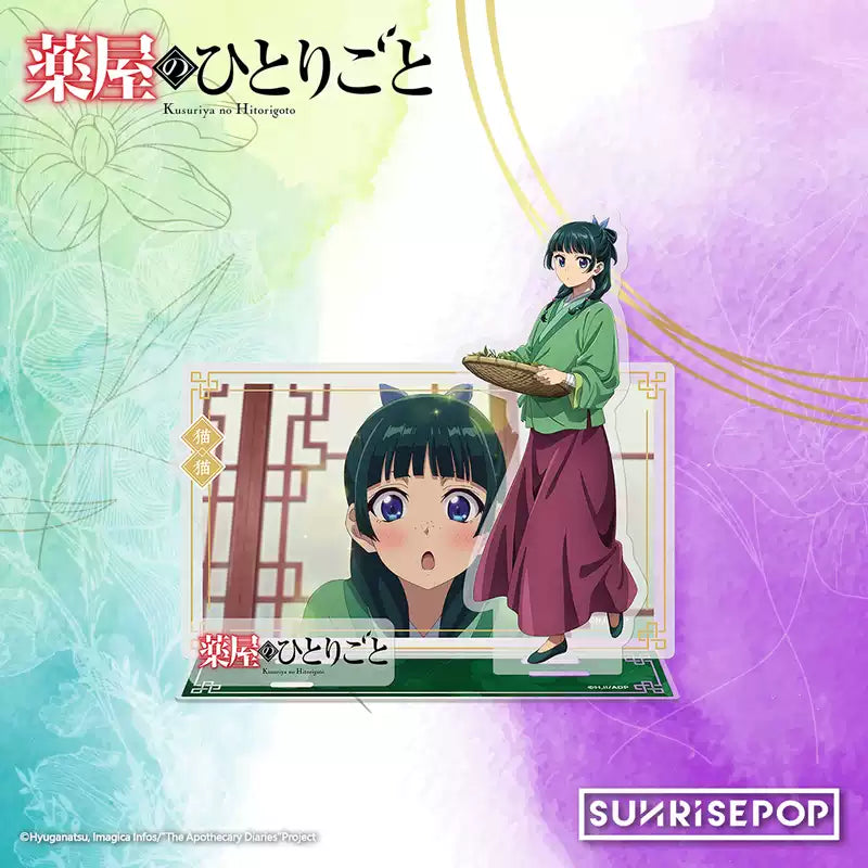 The Apothecary Diaries Acrylic Diorama Stand - Maomao & Jinshi Scene Collection