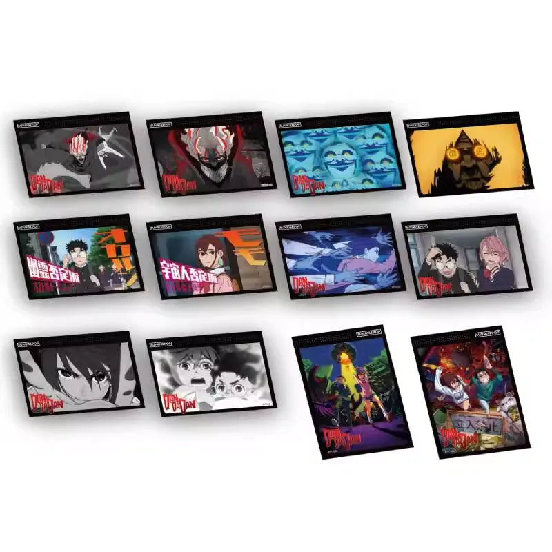 Dandadan Momo Ayase & Turbo Granny Postcard Set (12 Designs) – Official Anime Art Collection