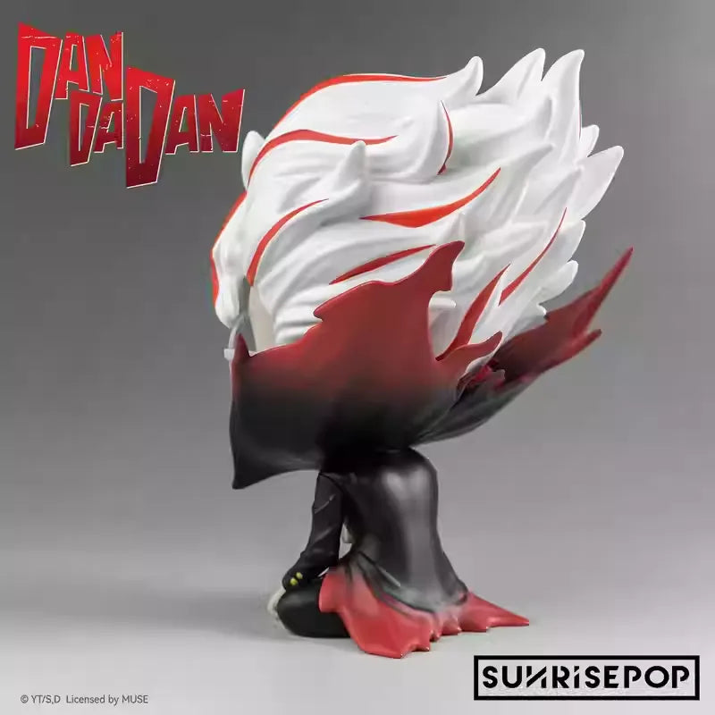 Dandadan Okarun Sitting Pose Figure – Supernatural Armed Battle Scene Collectible