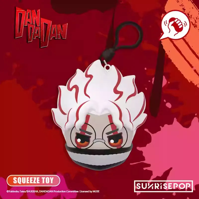 Dandadan Supernatural Stress Relief Blind Box (4 Styles) - Turbo Granny & Okarun Squishy Toys