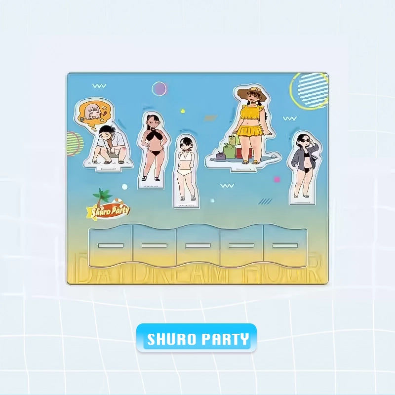 Delicious in Dungeon Daydream Hour Summer Series Mini Acrylic Stand Set - Collectible Anime Character Standees