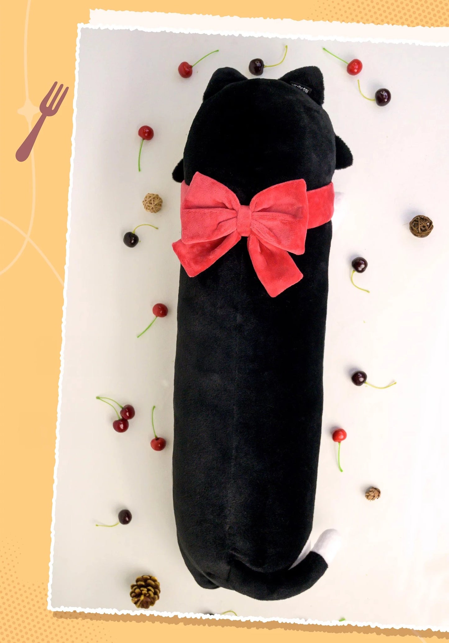 Delicious in Dungeon Izutsumi 'Looooong Cat' Plush - Super Soft Hugging Pillow