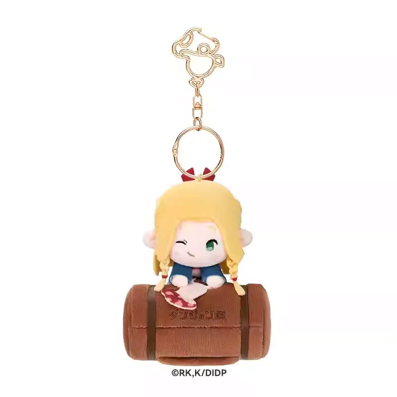 Delicious in Dungeon Marcille Foldable Plush Shopping Bag – Eco-Friendly Anime Tote with Cute Character Design