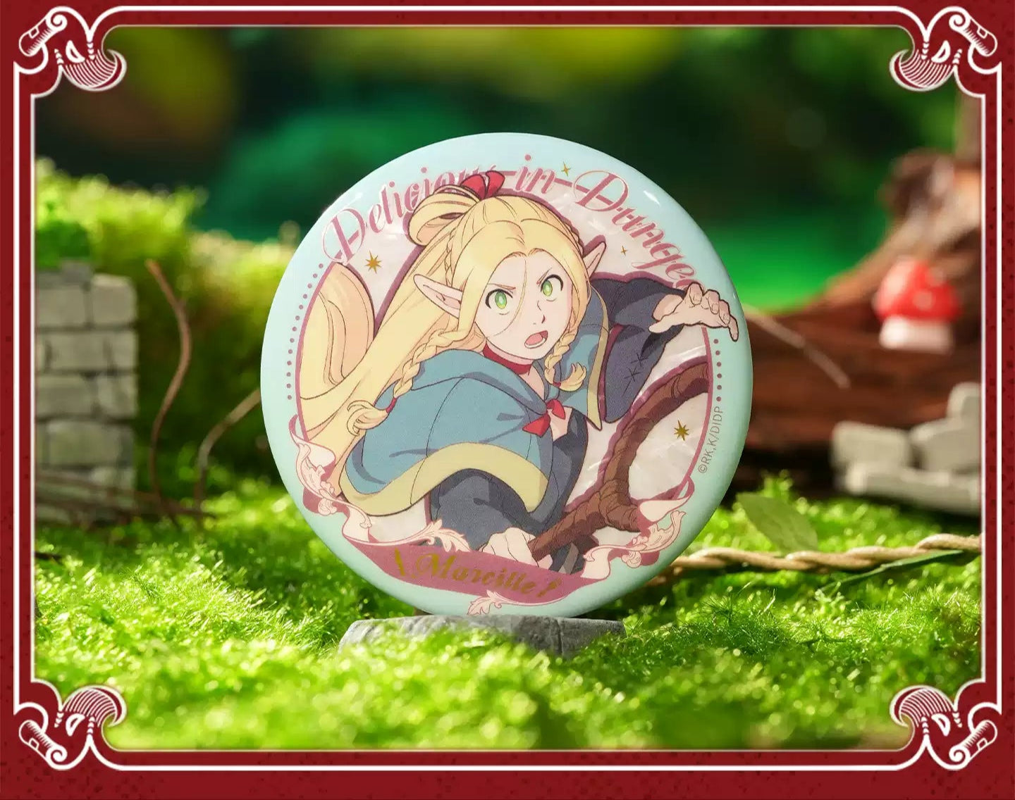 Delicious in Dungeon Dual-Layer Enamel Double Sided Pin Set - Marcielle, Laios, Senshi & Chilchuck