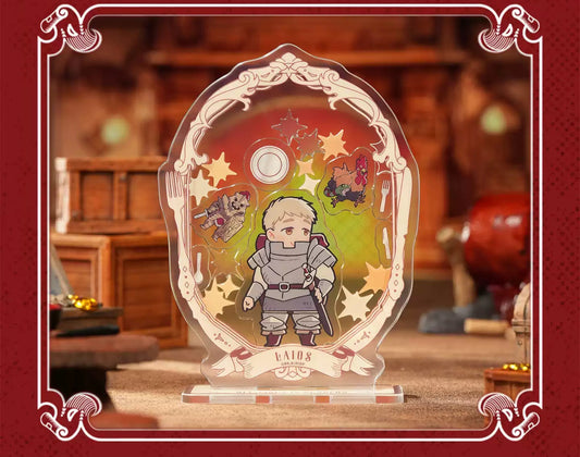 Delicious in Dungeon Wobble Acrylic Standees - Marcielle, Laios, Falin & Senshi | Cute Anime Bobble Figure, Fun Desk Decor