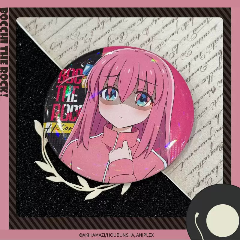 Bocchi the Rock! Double Badge Set - Official Anime Badge, Band Member Duo Collection