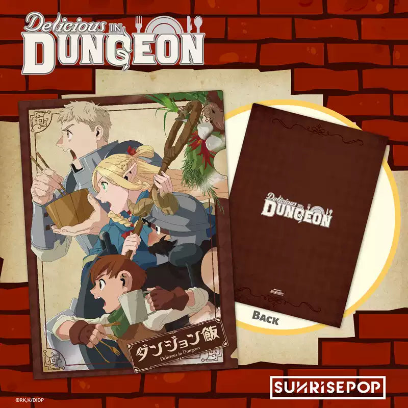 Dungeon Meshi A4 file folder