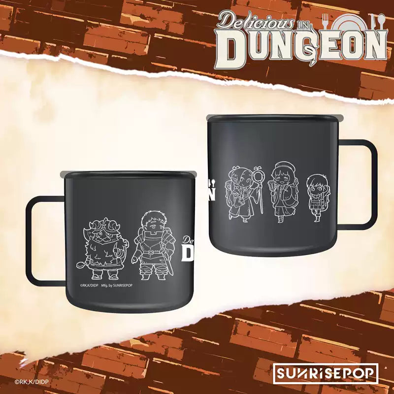 Dungeon Meshi thermos cup black