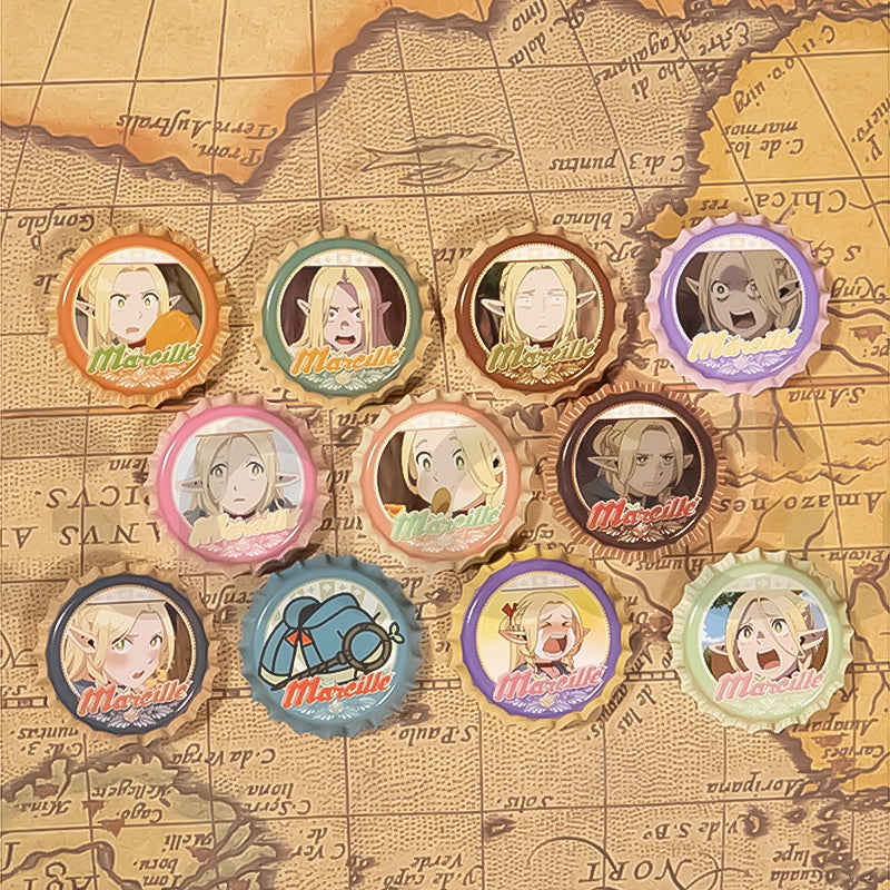 Dungeon Meshi bottle cap blind box