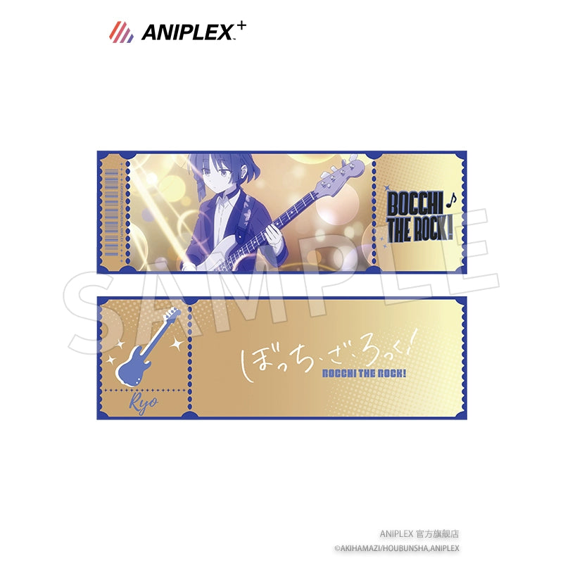 bocchi the rock holographic laser ticket set