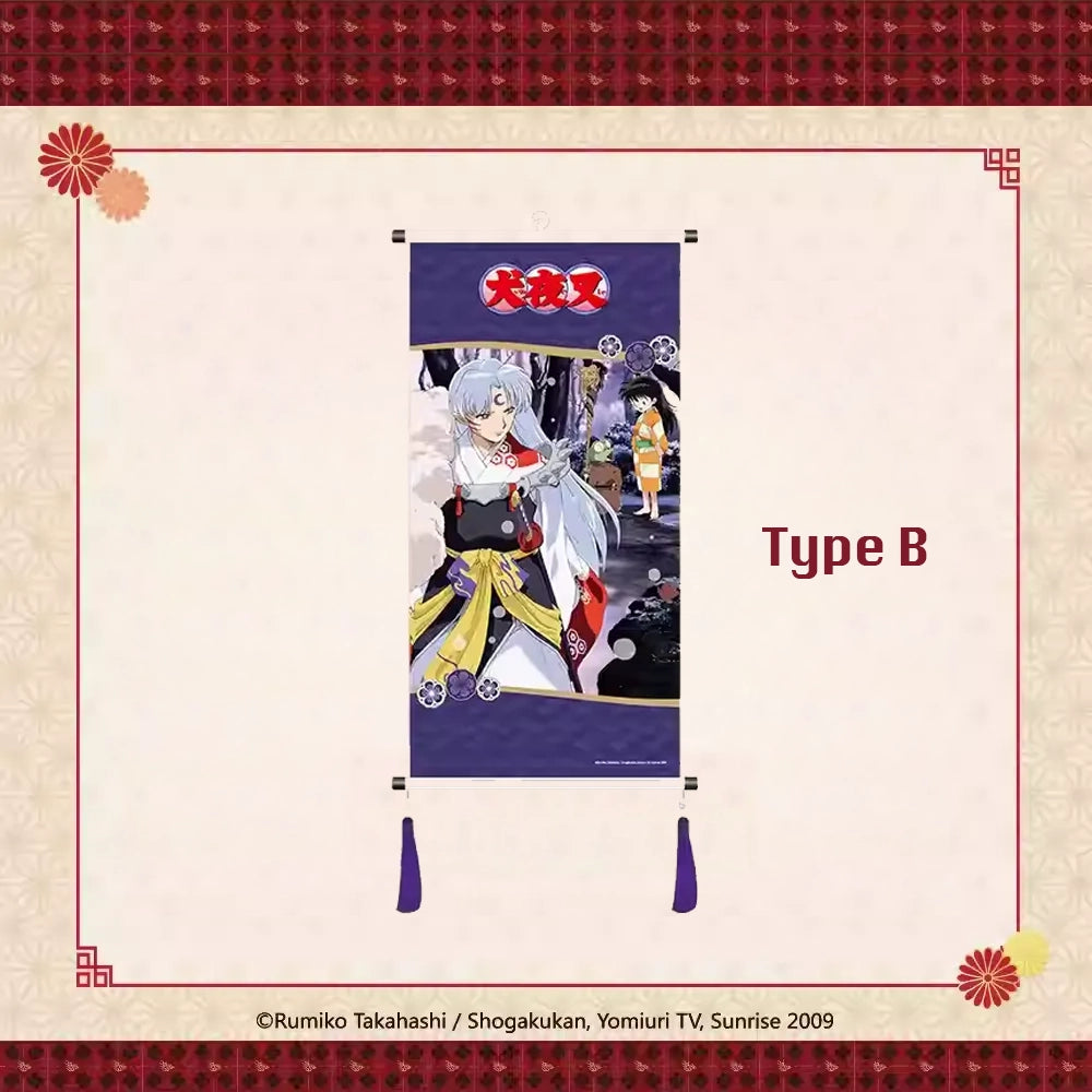 Inuyasha Japanese-Style Hanging Scroll Poster