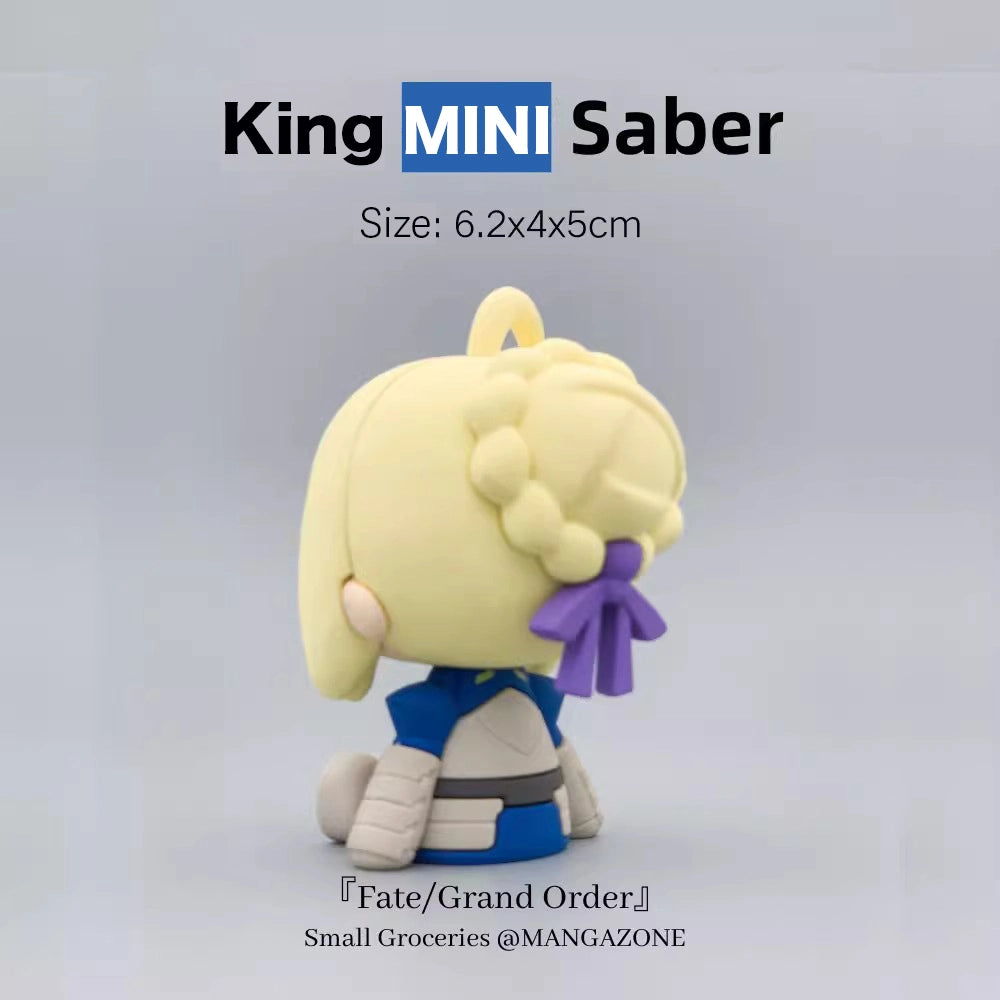 Fate/Grand Order Saber Altria Pendragon Mini Figure - King of Knights PVC Statue