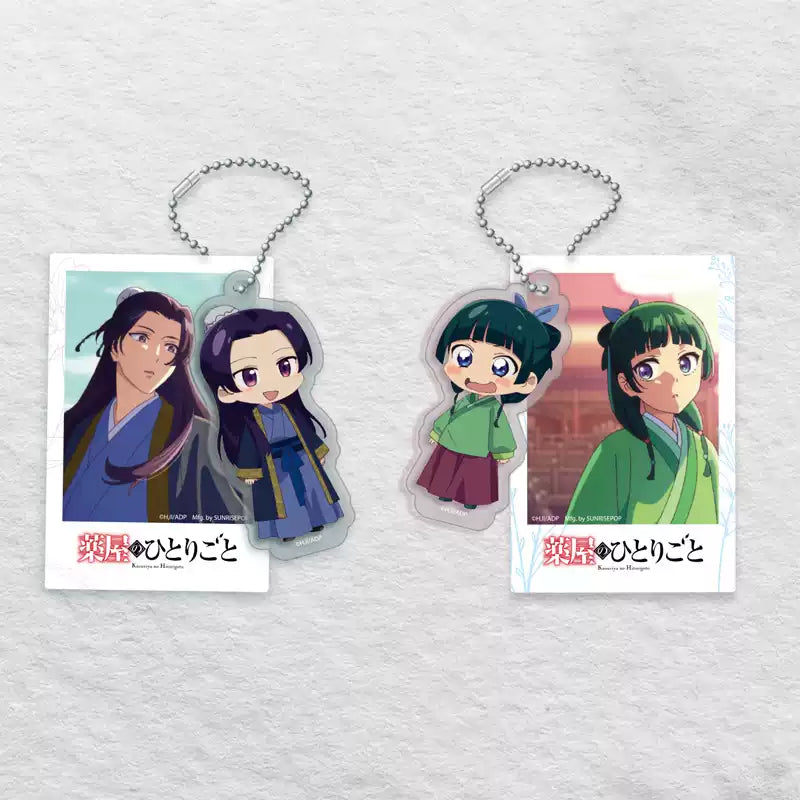 The Apothecary Diaries Character Card Charm - Maomao & Jinshi Anime Acrylic Keychain