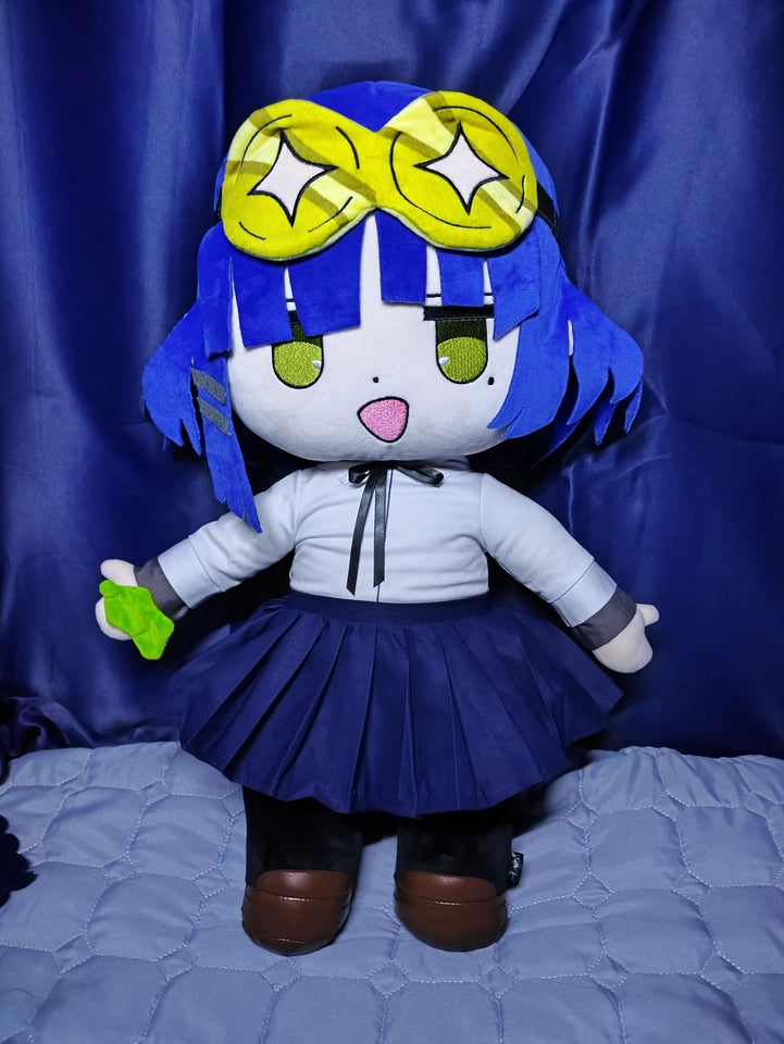 Bocchi the Rock! Ryou Yamada Large Plush Doll - Official Anime Soft Stuffed Toy with Poseable Joints