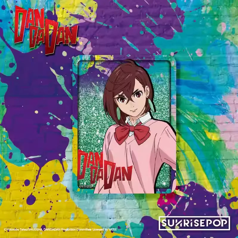 Dandadan Supernatural Liquid Glitter Acrylic Stand - 4 Styles (Momo, Okarun, Duo&Turbo Granny)