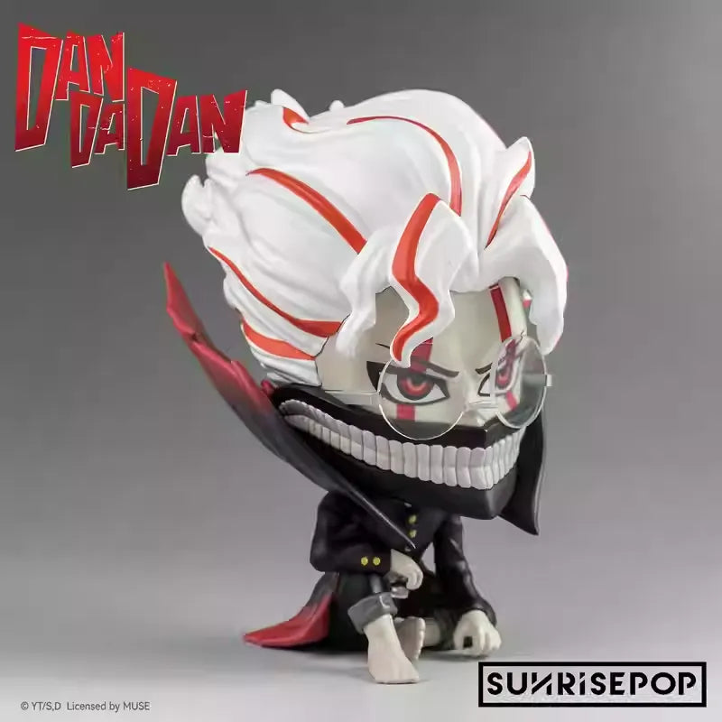 Dandadan Okarun Sitting Pose Figure – Supernatural Armed Battle Scene Collectible