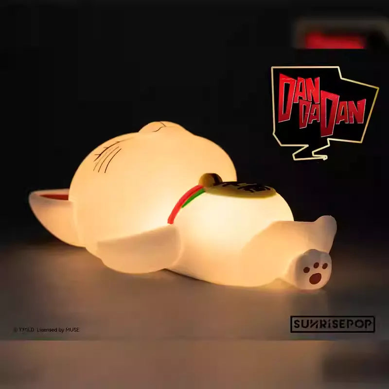 Dandadan Turbo Granny Anime Night Light – PVC Desk Lamp with Pat-Triggered Glow